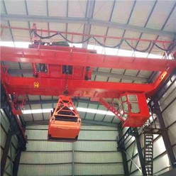 10~100T Double Beam Grab Bridge Crane for Machining Workshops