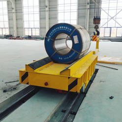 50T Steel Coil Transporting Equipment Electric Transfer Cart
