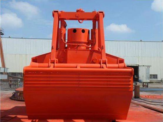 Crane High Automation Electric Hydraulic Double Disc Grab