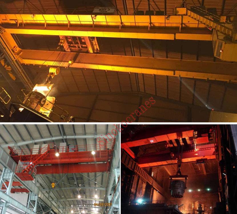 20Ton Ladle Lifting Overhead Cranes Equipments