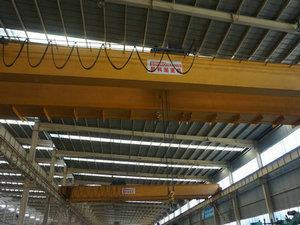 5/5T~16/16t Double Girder Overhead Travelling Crane with Magnet