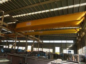 5/5T~16/16t Double Girder Overhead Travelling Crane with Magnet
