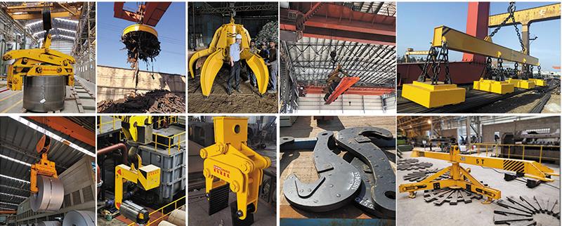 Lifting tools for steel mill crane