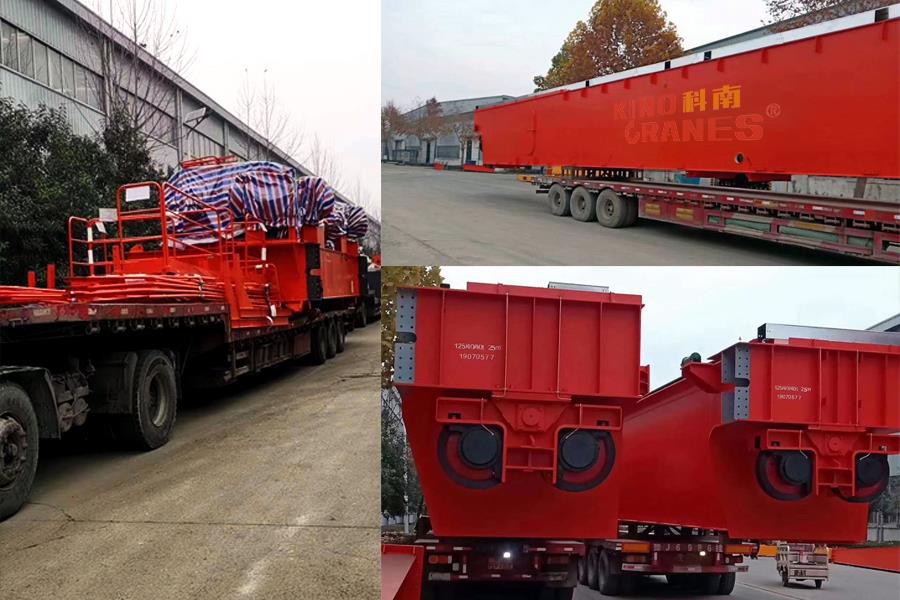 Overhead cranes shipped to Indonesia