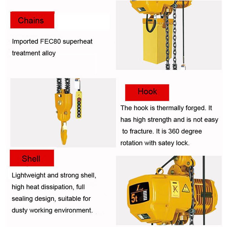 Electric Chain Hoist Electric Monorail Trolley