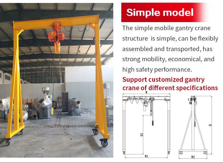 Portable Gantry Crane Factory