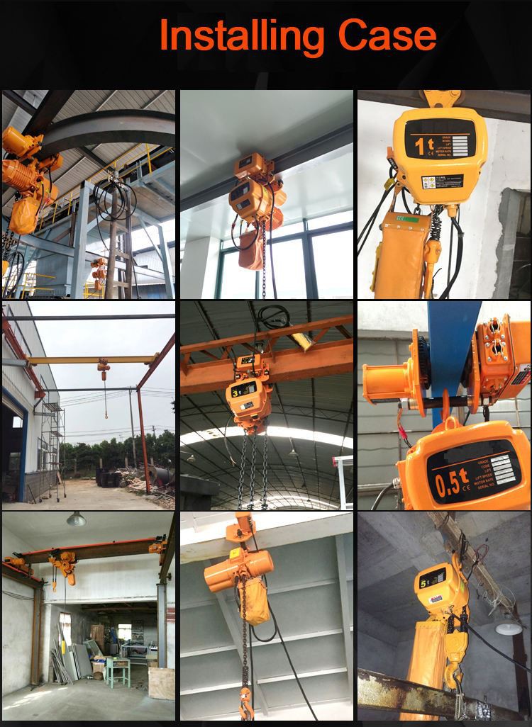 China Electric Chain Hoist Suppliers