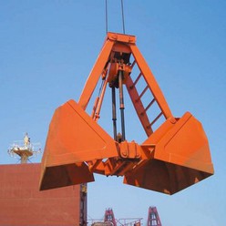 3 Ton to 5 ton Single Girder Grab Overhead Crane for Large Block Materials and Rubbish Loading