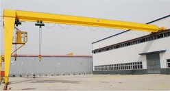 A4 BMH Type 2T-10T Remote Control Semi-gantry Crane with Electric Hoist Used for Machining Shop