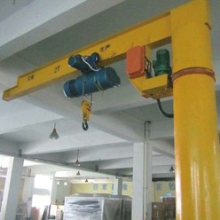 BZ-type Floor Mounted Pillar Slewing Arm Jib Crane