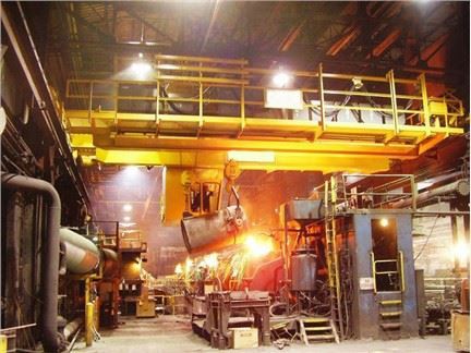 Cab Control High Temperature Working Steel Melting Plant Cranes
