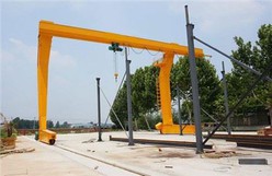 Cargo Yard Electrical Hoist Gantry Crane for Cargos Loading and Unloading