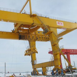 China Working Duty Marine Gantry Crane 40 ton