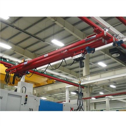 Customized 500Kg 1000Kg light crane system Track Rail Light Crane System With Electrical Hoist light crane system Crane