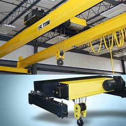 European Standard Manufacturing Lifting Double Girder Wire Rope Hoist Cranes