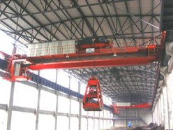 Double Girder Grab EOT Crane for Coal Powder Sands Handling