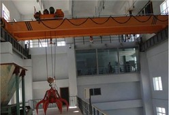 Electrical Hydrulic Grab EOT Crane with Double Girder for Handling Bulk Material