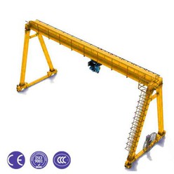 Gantry Crane Price 5 Ton 10 Ton 20 Ton Single Beam 50m With Monorail Hoist For Indoor And Outdoor Use