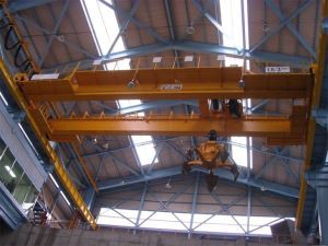 Widely Used Grab EOT Crane with Double Girder for Transport Bulk Material