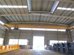 Factory Warehouse Electric Single Girder Crane with Hoist