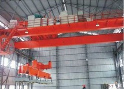 High Duty Electromagnetic Hanging Overhead Crane with Hang Beam