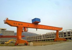 L Type Outdoor Steel Material Yards Mobile Gantry Crane