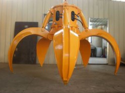 Orange Peel Electro-hydraulic Grab Bucket