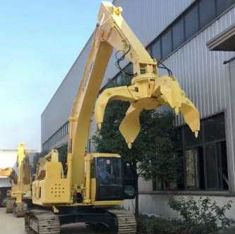 Orange Peel Hydraulic Grab Excavator