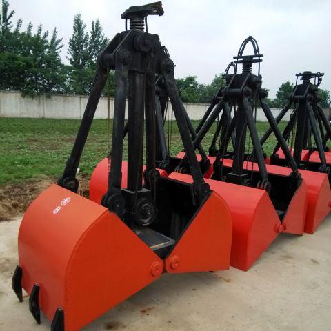 Remote Controlled Mechanical Two Rope Crane Grab